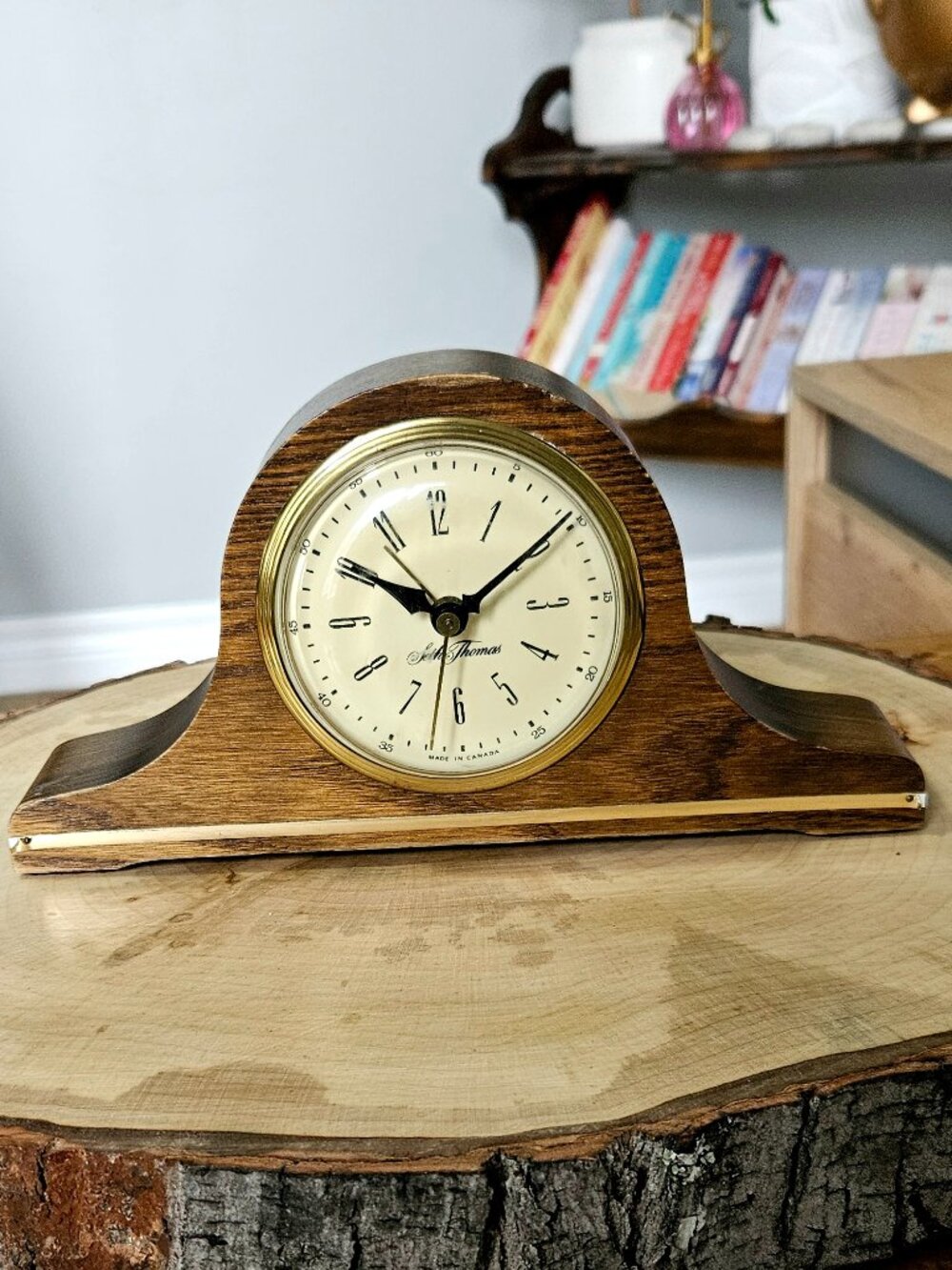 Seth Thomas Mid‑Century Electric Mantel Clock – Working – Made in Canada